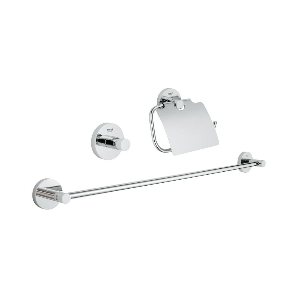 Grohe Essentials Bad-Set 3 in 1 chrom 40775001... GROHE-40775001 4005176328626 (Abb. 1)