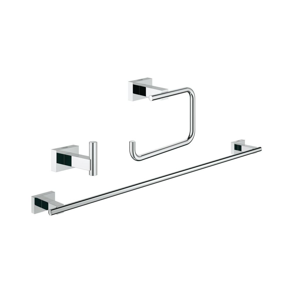 Grohe Essentials Cube Bad-Set 3 in 1 chrom 40777001... GROHE-40777001 4005176328640 (Abb. 1)