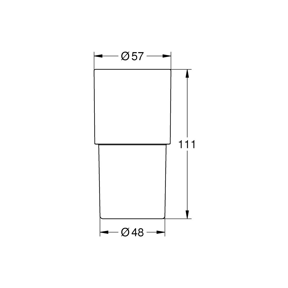 Grohe Allure Kristallglas/Atrio für Halter... GROHE-40882000 4005176754494 (Abb. 3)