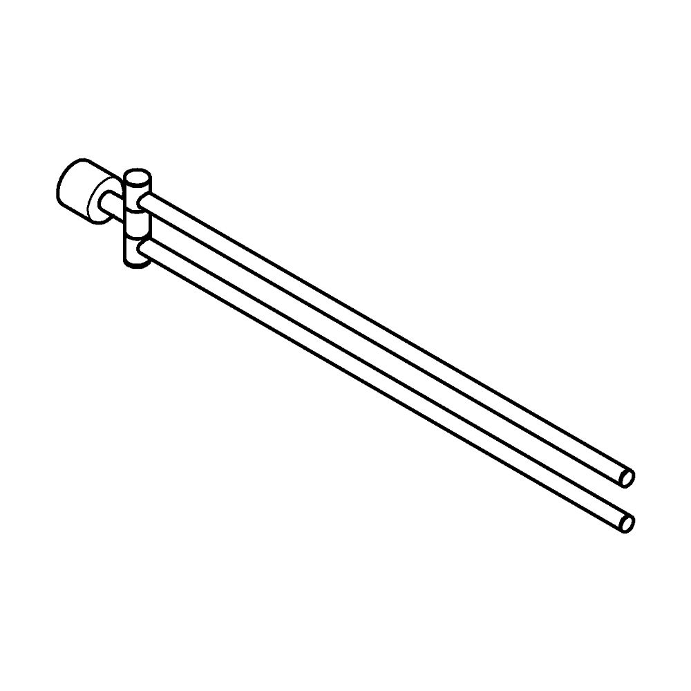 Grohe Atrio Handtuchhalter Chrom 2-armig nicht schwenkbar... GROHE-40888000 4005176754623 (Abb. 3)