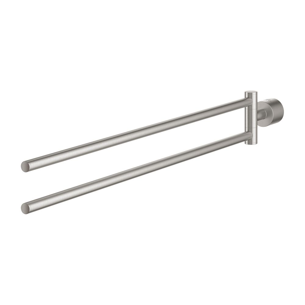Grohe Atrio Handtuchhalter Supersteel 2-armig nicht schwenkbar... GROHE-40888DC0 4005176754654 (Abb. 2)