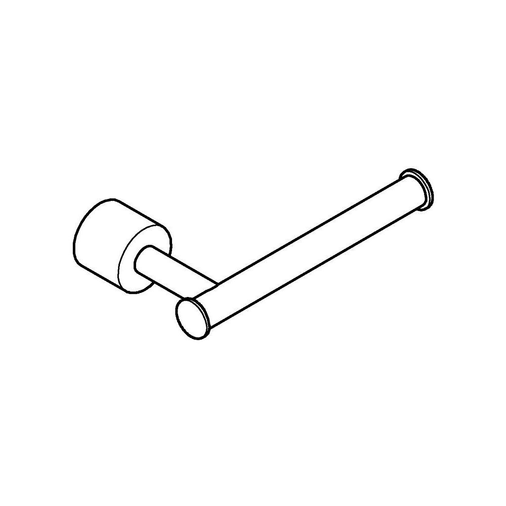 Grohe Atrio WC-Papierhalter, Toilettenpapierhalter ohne Deckel, Supersteel... GROHE-40891DC0 4005176754838 (Abb. 4)