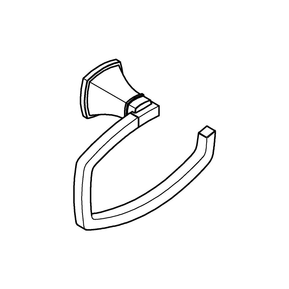 Grohe Grandera WC-Papierhalter, Toilettenpapierhalter Chrom/Gold... GROHE-40908IG0 4005176754425 (Abb. 3)