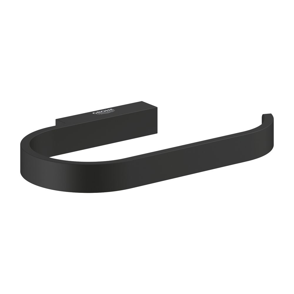 Grohe Selection WC-Papierhalter, Toilettenpapierhalter, ohne Deckel, Phantom Black, Wan... GROHE-41220KF0 4005176782480 (Abb. 1)
