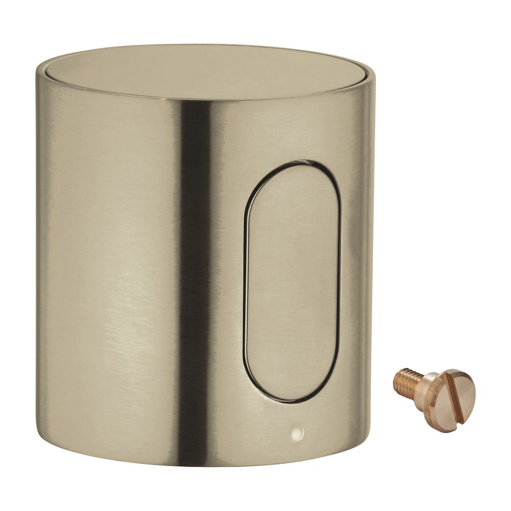 Grohe Temperaturwählgriff Nickel gebürstet für Grohtherm F Thermostatbatterien Rapido F... GROHE-47900EN0 4005176553806 (Abb. 1)