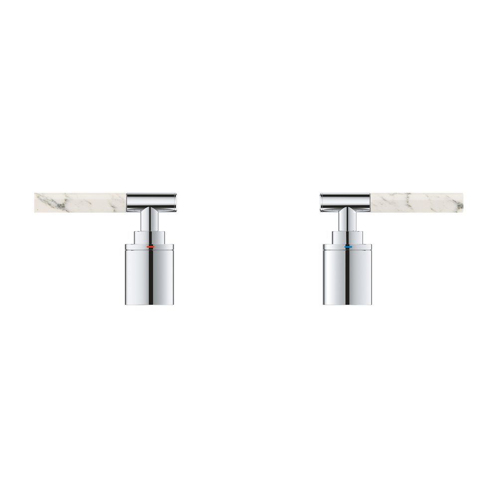 Grohe Atrio PC Hebelgriffe White Attica Caesarstone Chrom für 25224... GROHE-48464000 4005176523854 (Abb. 2)