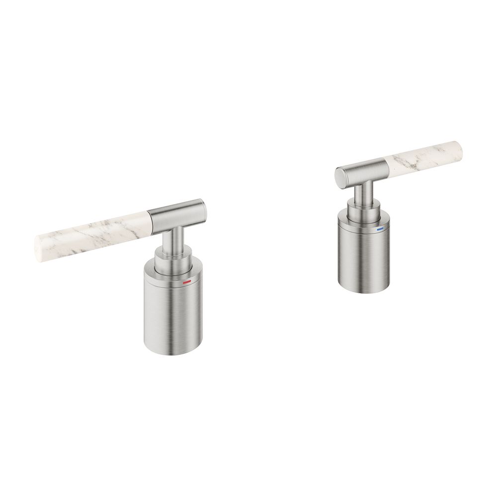 Grohe Atrio PC Hebelgriffe White Attica Caesarstone Supersteel für 25224... GROHE-48464DC0 4005176788529 (Abb. 1)