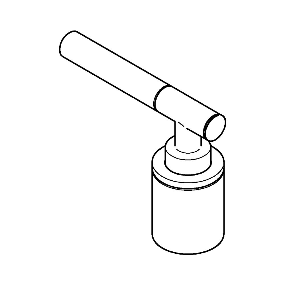 Grohe Atrio PC Hebelgriffe Vanilla Noir Caesarstone Warm Sunset für 25224... GROHE-48465DA0 4005176788581 (Abb. 3)