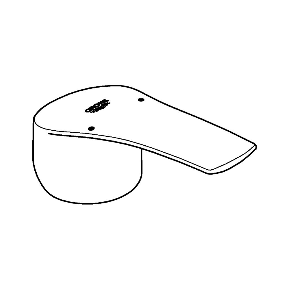 Grohe Hebel Eurosmart Chrom, 48548000... GROHE-48548000 4005176674457 (Abb. 2)