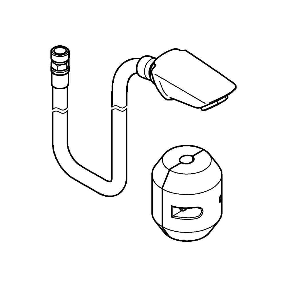 Grohe Auslaufbrause Chrom, 48573000... GROHE-48573000 4005176719868 (Abb. 1)