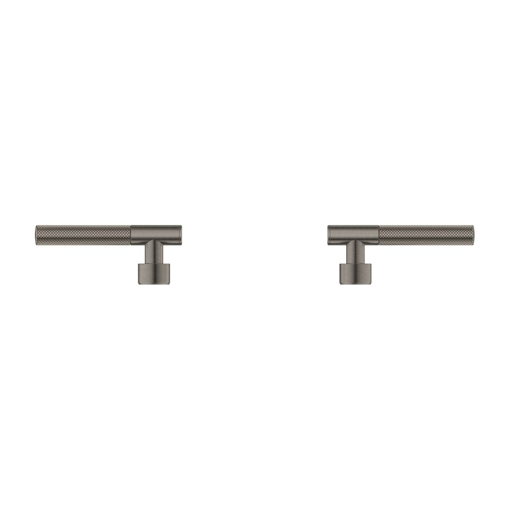 Grohe Atrio PC Hebelgriffe Rändelstruktur Hard Graphite gebürstet für 21134/21140/20587... GROHE-48646AL0 4005176788642 (Abb. 2)