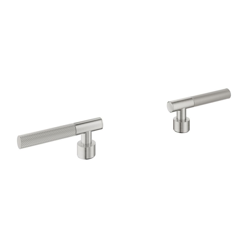 Grohe Atrio PC Hebelgriffe Rändelstruktur Supersteel für 21134/21140/20587/20593/25227... GROHE-48646DC0 4005176788611 (Abb. 1)