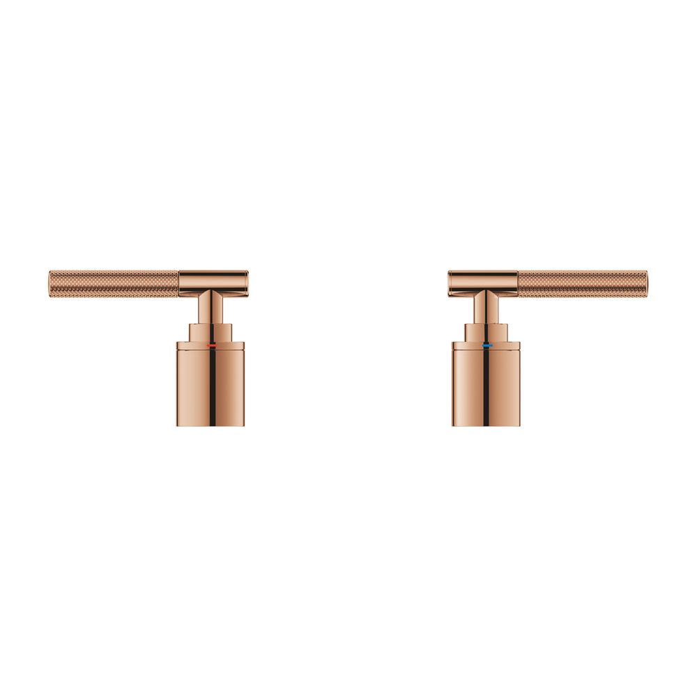 Grohe Atrio PC Hebelgriffe Rändelstruktur Warm Sunset für 25224... GROHE-48651DA0 4005176788680 (Abb. 2)