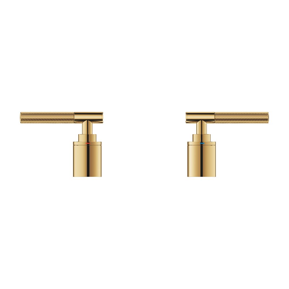 Grohe Atrio PC Hebelgriffe Rändelstruktur Cool Sunrise für 25224... GROHE-48651GL0 4005176788673 (Abb. 2)