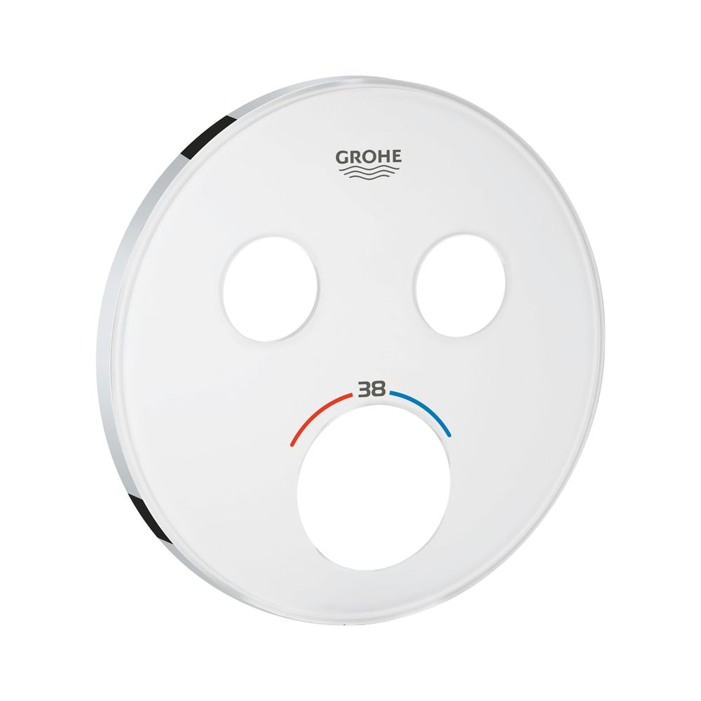 Grohe Rosette moon white 49033LS0 4005176443060... GROHE-49033LS0 4005176443060 (Abb. 1)
