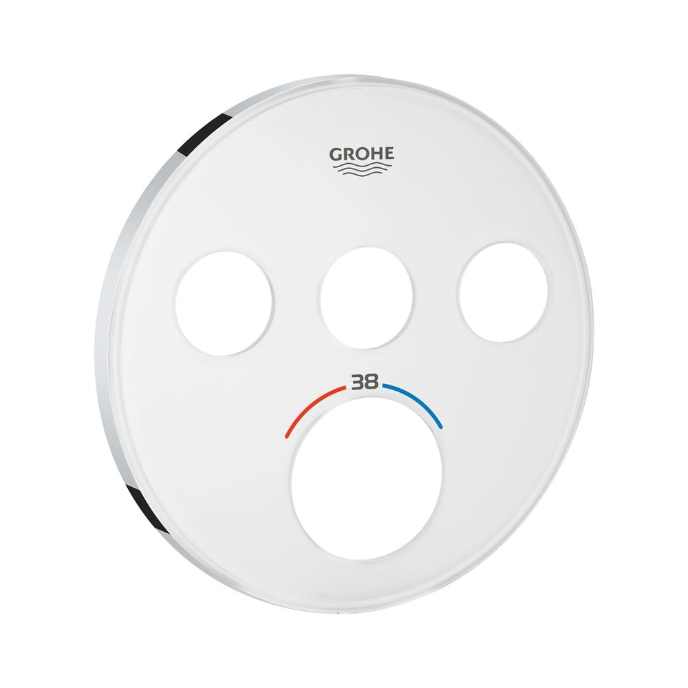 Grohe Rosette moon white 49036LS0 4005176443107... GROHE-49036LS0 4005176443107 (Abb. 1)