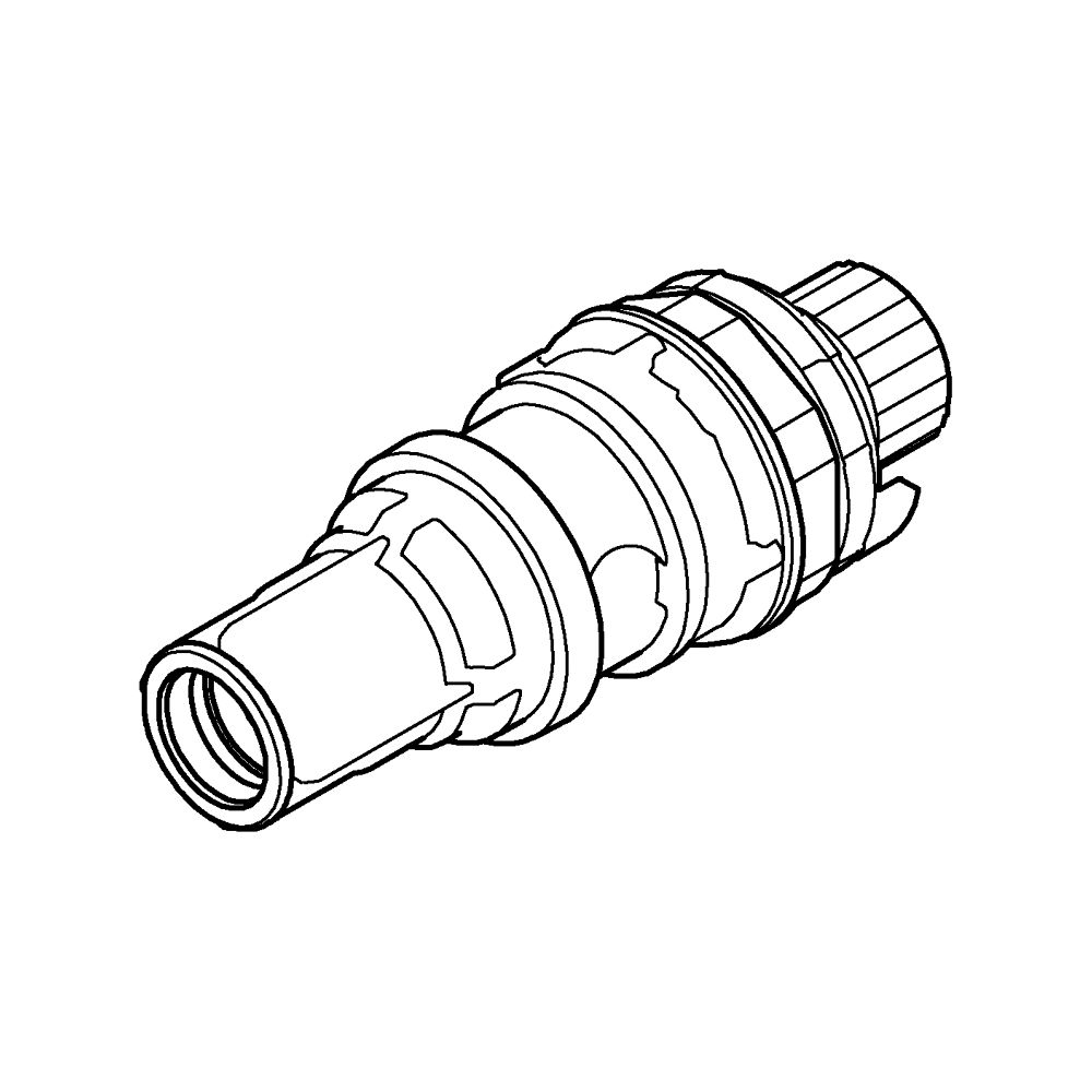 Grohe Thermostat-Kompaktkartusche, 1/2", 49175000, TurboStat Kompaktkartusche mit Dehns... GROHE-49175000 4005176685835 (Abb. 7)
