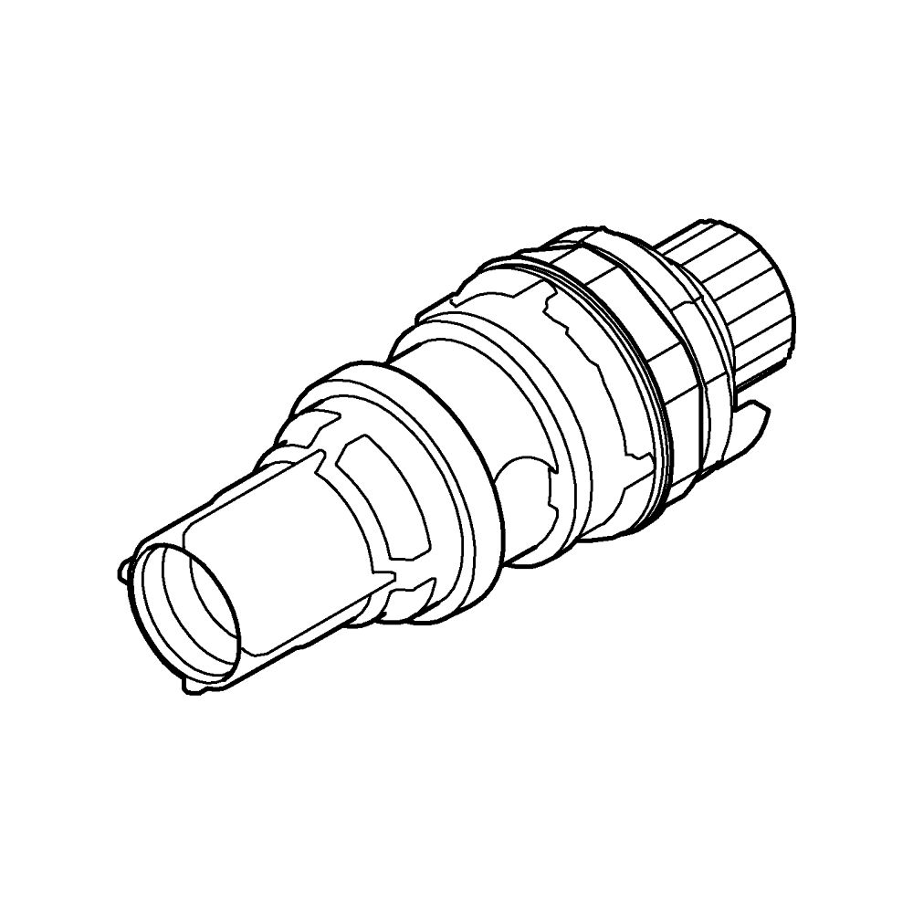 Grohe Thermostat-Kompaktkartusche, 1/2", 49175000, TurboStat Kompaktkartusche mit Dehns... GROHE-49175000 4005176685835 (Abb. 6)