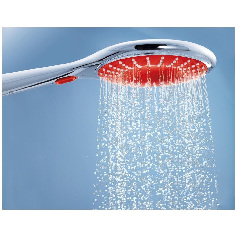 Grohe Rainshower Icon 150 Handbrause, 2 Strahlarten, Rot, 27443000... GROHE-27443000 4005176880025 (Abb. 3)