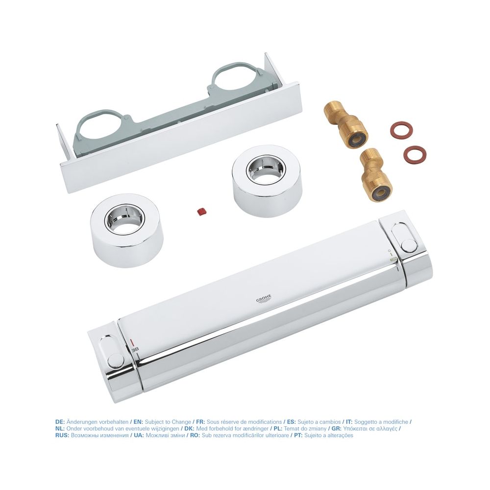 Grohe Grohtherm 2000 Thermostat-Brausebatterie 1/2" chrom 34469001... GROHE-34469001 4005176926396 (Abb. 5)
