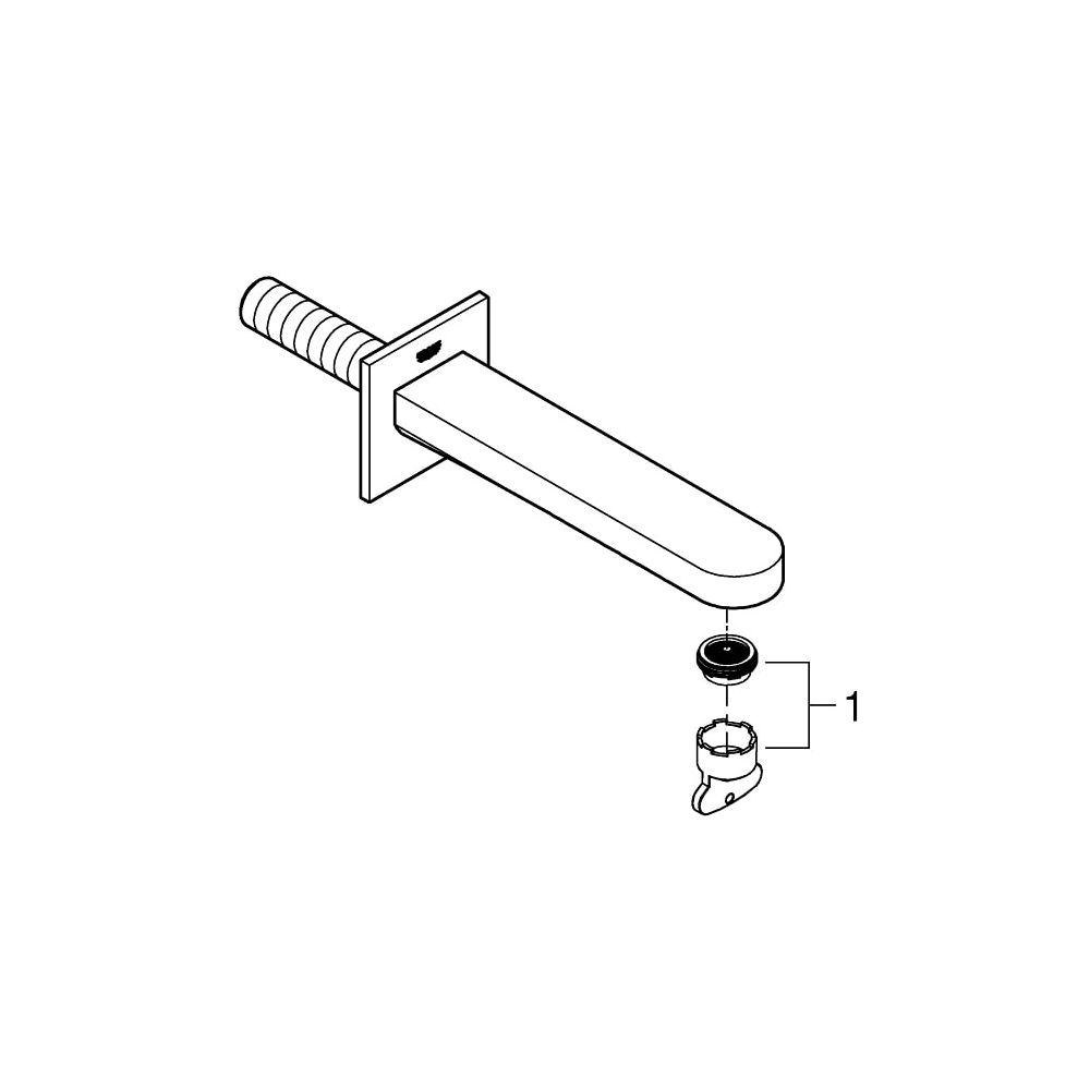 Grohe Plus Wanneneinlauf 13404AL3 4005176585661... GROHE-13404AL3 4005176585661 (Abb. 4)