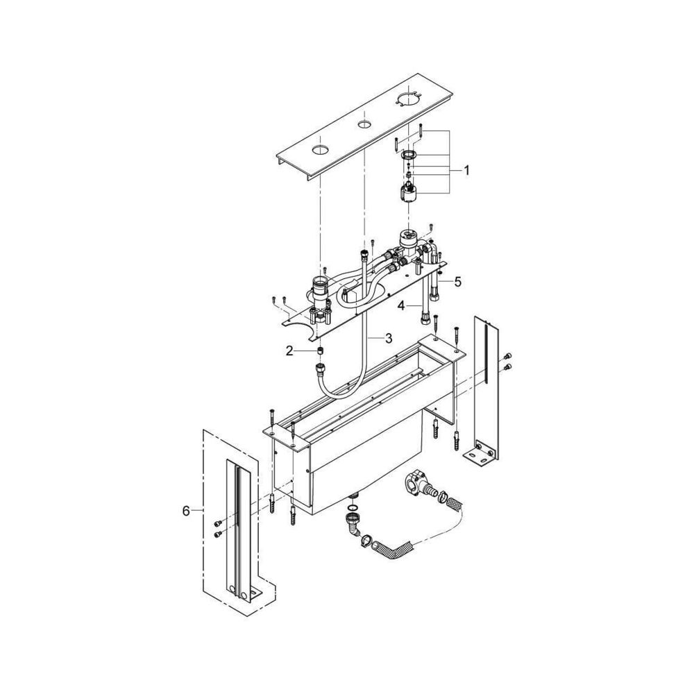 Grohe 3-Loch Einhand-Wannenkombination 33339000... GROHE-33339000 4005176222818 (Abb. 4)