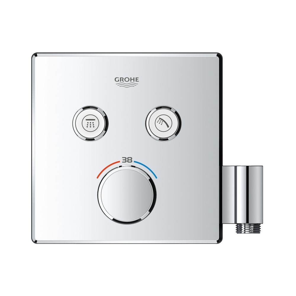 Grohe Grohtherm SmartControl Thermostat mit 2 Absperrventilen und integriertem Brauseha... GROHE-29125000 4005176413315 (Abb. 2)