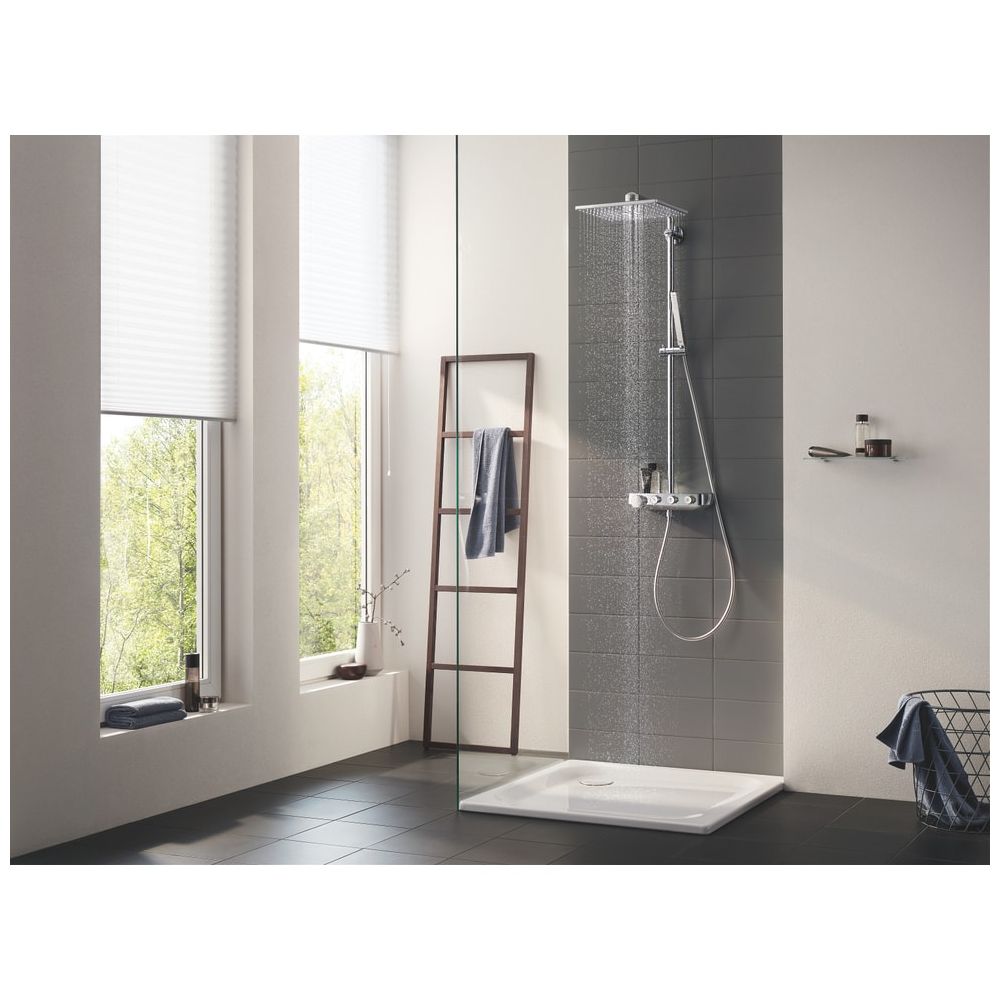 Grohe Euphoria SmartControl System 310 Cube Duo Duschsystem mit Thermostatbatterie Wand... GROHE-26508000 4005176457593 (Abb. 8)