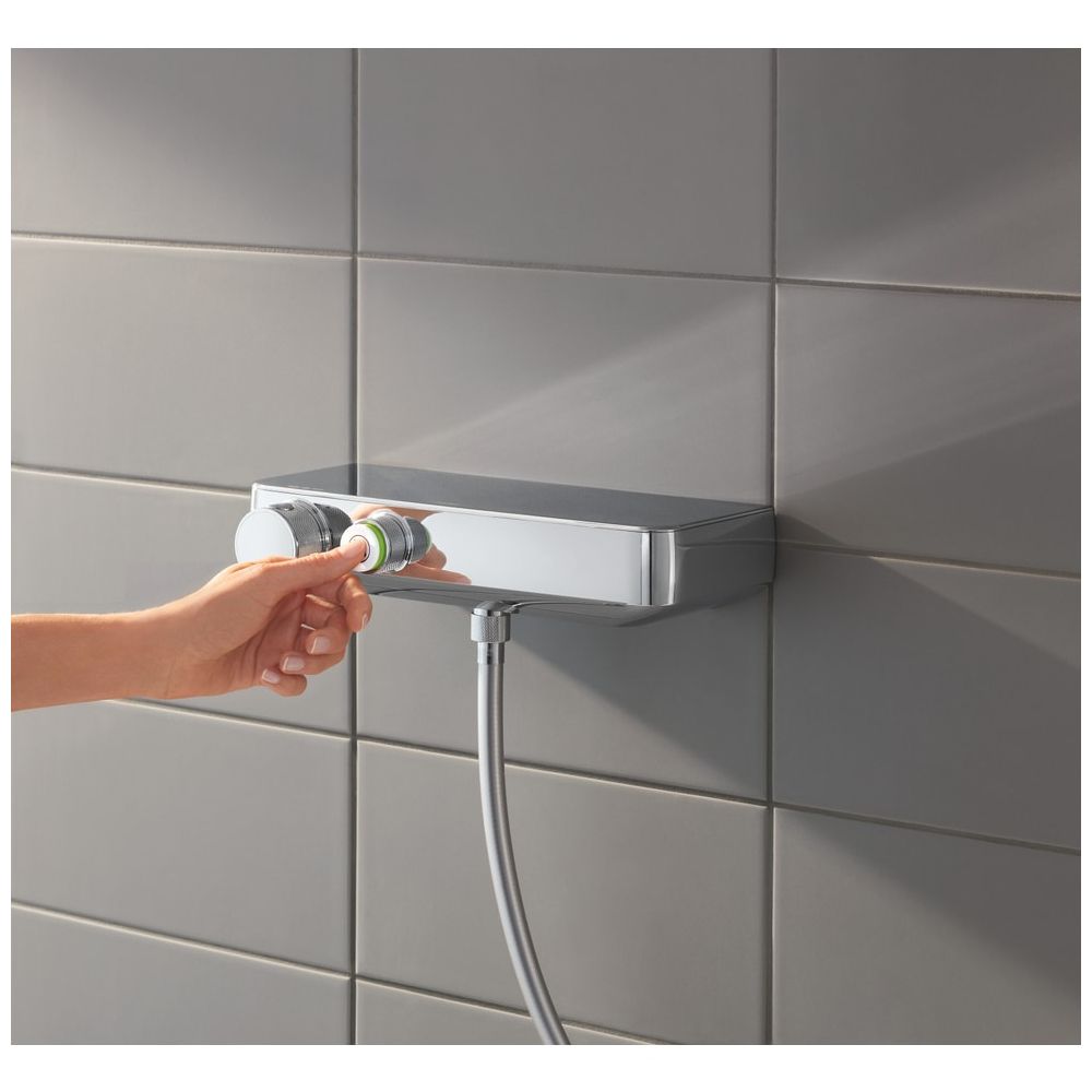 Grohe Grohtherm SmartControl Thermostat-Brausebatterie 1/2" mit Brausegarnitur chrom 34... GROHE-34721000 4005176457678 (Abb. 4)