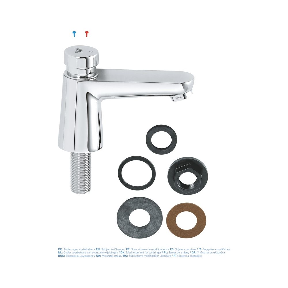 Grohe Euroeco CT Selbstschluss-Standventil 1/2" chrom 36265000... GROHE-36265000 4005176893131 (Abb. 4)
