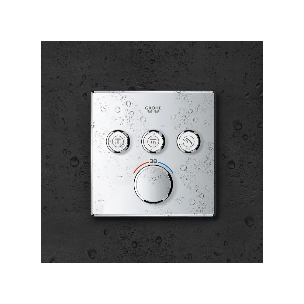 Grohe Grohtherm SmartControl Thermostat mit 3 Absperrventilen chrom 29126000... GROHE-29126000 4005176413322 (Abb. 5)