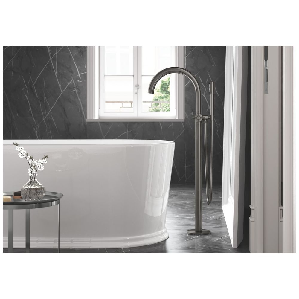 Grohe Atrio Wannenbatterie 1/2" hard graphite gebürstet 25044AL3... GROHE-25044AL3 4005176455452 (Abb. 2)