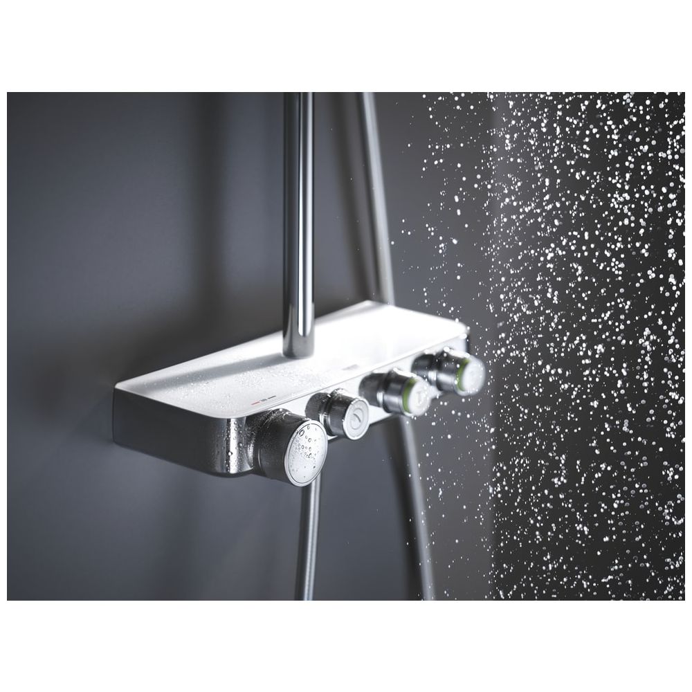Grohe Euphoria SmartControl System 310 Cube Duo Duschsystem mit Thermostatbatterie Wand... GROHE-26508LS0 4005176457616 (Abb. 3)