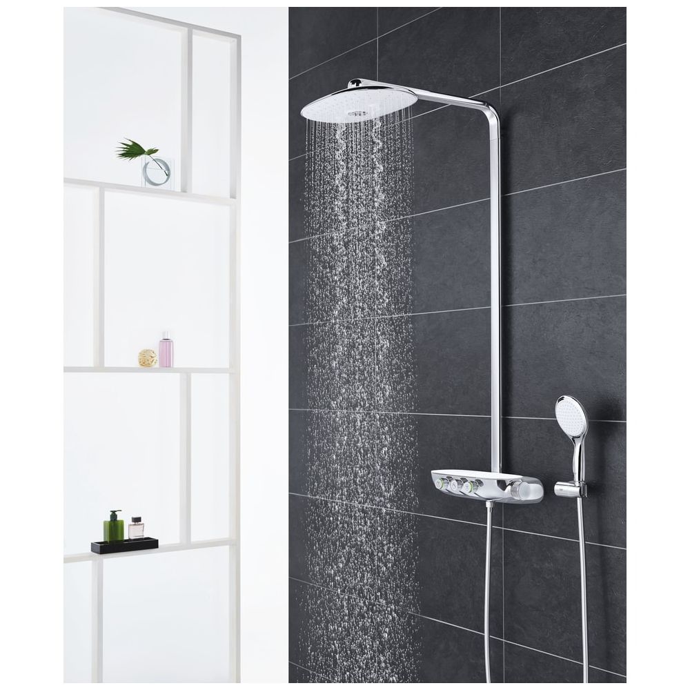 Grohe Rainshower System SmartControl Duo 360 Duschsystem mit Thermostatbatterie Wandmo... GROHE-26250LS0 4005176317002 (Abb. 11)