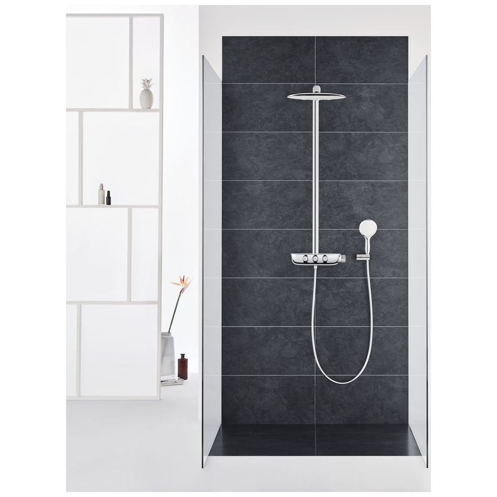 Grohe Rainshower System SmartControl Duo 360 Duschsystem mit Thermostatbatterie Wandmo... GROHE-26250LS0 4005176317002 (Abb. 10)