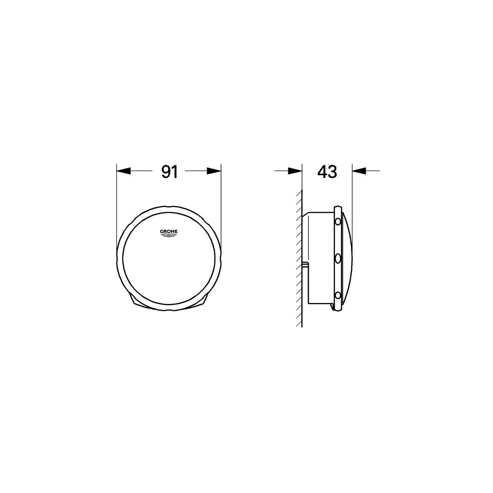 Grohe Talentofill Wannenfüll- Ab- und Überlaufgarnitur warm sunset gebürstet 19952DL0... GROHE-19952DL0 4005176468124 (Abb. 4)