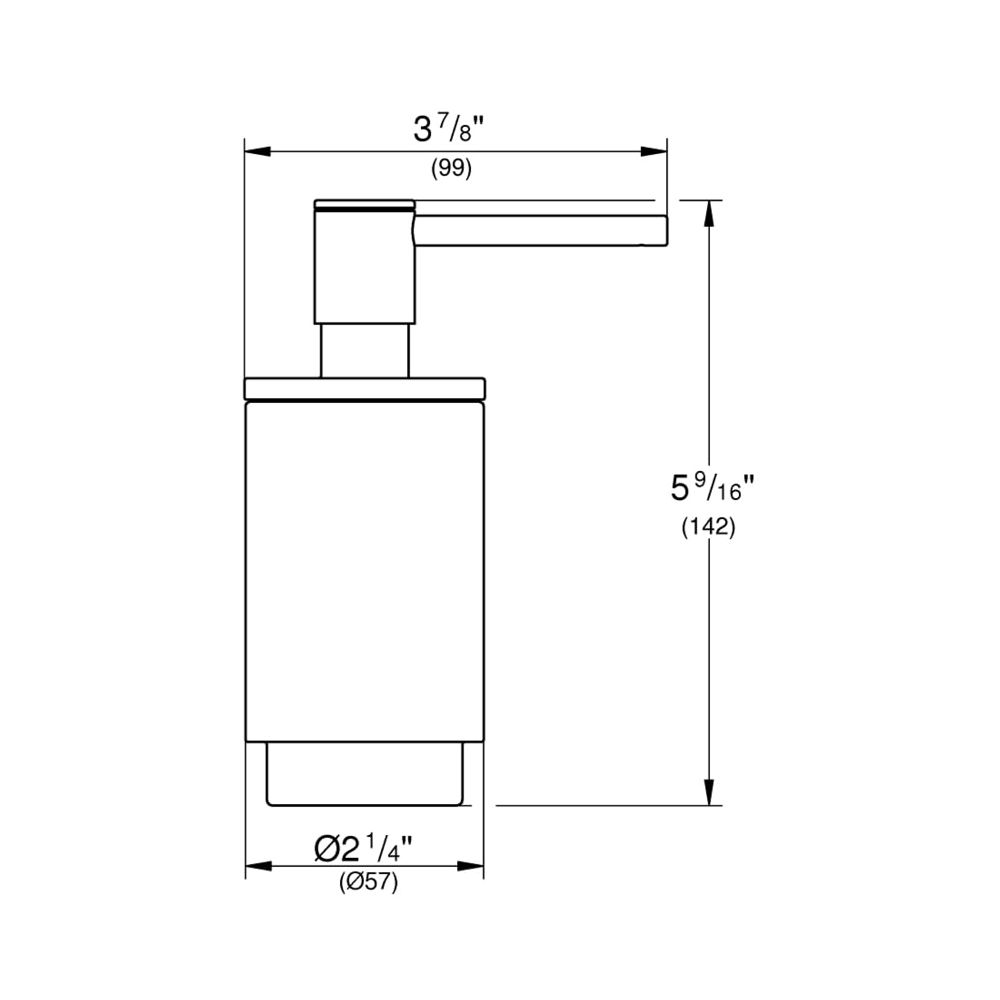 Grohe Selection Seifenspender hard graphite 41028A00... GROHE-41028A00 4005176577024 (Abb. 4)