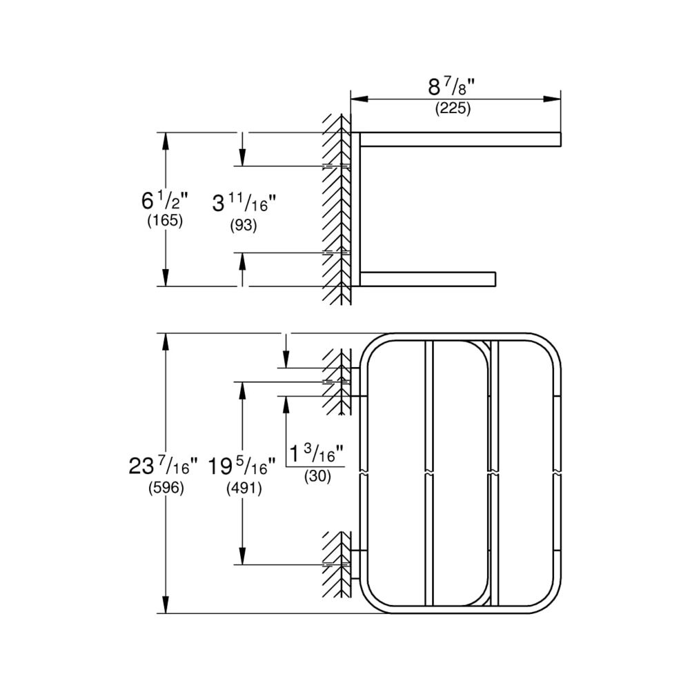 Grohe Selection Multi-Badetuchhalter chrom 41066000... GROHE-41066000 4005176578083 (Abb. 5)