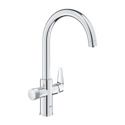 Grohe Blue Pure StartCurve Einhand-Spültischbatterie mit Filterfunktion, QuickFix, Chro... GROHE-30592000 4005176745041 (Abb. 1)