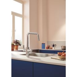 Grohe Blue Pure Start Einzelarmatur, Einhand-Spültischbatterie mit Filterfunktion, Chro... GROHE-30595000 4005176745072 (Abb. 1)
