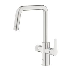 Grohe Blue Pure Start Einzelarmatur, Spültischarmatur mit Filterfunktion, Supersteel, 3... GROHE-30595DC0 4005176745089 (Abb. 1)