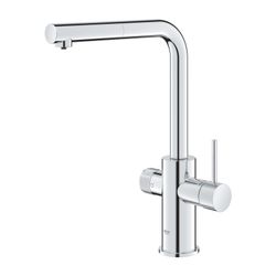 Grohe Blue Pure Minta Einhand-Spültischarmatur mit Filter, L-Auslauf, herausziehbarer A... GROHE-30601000 4005176745140 (Abb. 1)