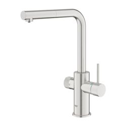 Grohe Blue Pure Minta Einhand-Spültischarmatur mit Filter, L-Auslauf, herausziehbarer A... GROHE-30601DC0 4005176745157 (Abb. 1)