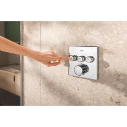 Grohe Precision SmartControl Unterputz Duschsystem Vitalio SmartActive 310 Cube Kopf-, ... GROHE-34875000 4005176791376 (Abb. 1)