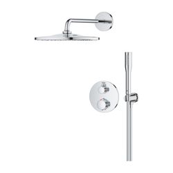 Grohe Precision Thermostat Unterputz Duschsystem Vitalio Rain Mono 310 Einbaubox, Braus... GROHE-34880000 4005176791420 (Abb. 1)