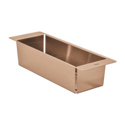 Grohe Küchenspülen-Sieb 450x150x100mm Warm Sunset gebürstet, spülmaschinenfest, korrosi... GROHE-40852DL0 4005176740602 (Abb. 1)