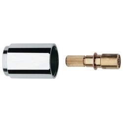 Grohe Verlängerungsset, 40mm, für UP-Ventile 3/4"/1"/1 1/4" und Mehrwege-Umstellungen 1/2", Edelmess... GROHE-06428Z00  (Abb. 1)