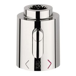 Grohe Temperaturwählgriff für Thermostat, Nickel poliert, 06676BE0... GROHE-06676BE0  (Abb. 1)