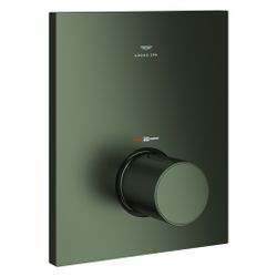 Grohe Grohtherm F Thermostat-Zentralbatterie, Fertigmontageset für Rapido T, Satin Gr... GROHE-100753MG00 4005176947469 (Abb. 1)