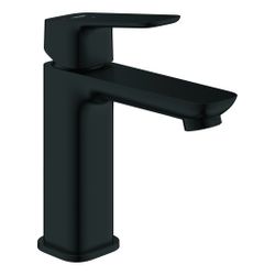Grohe Cubeo Einhand-Waschtischbatterie M-Size, Mattschwarz, Mittelstellung kalt, glat... GROHE-1017572430 4067393013396 (Abb. 1)